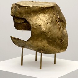 "The Room's Pressure", 2017, Bronze, 32 x 26 x 25 cm