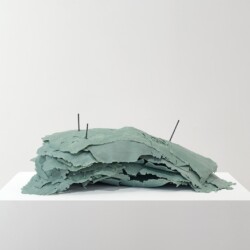 Of Item’s free will, 2016 , Resin, bronze, plastic, 30 x 85 x 60 cm