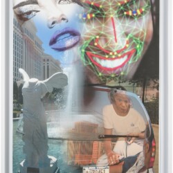 Sa-moth-race, 2015, Pigment print and colour pencil on bond paper Unique Framed: 112 x 88 x 5 cm