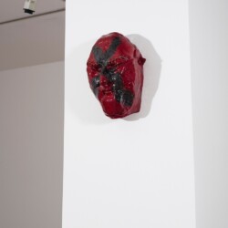 Basler Maske, 2014, Glazed ceramic 36,5 x 25 x 18 cm