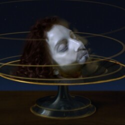 Lady Gaga: The Head of Saint John the Baptist (Pisces), 2013, High Definition Video, 20" LCD Monitor/digital player/speaker Ed. of 2 AP 2