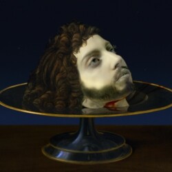 Lady Gaga: The Head of Saint John the Baptist (Cetus), 2013, High Definition Video, 20" LCD Monitor/digital player/speaker Ed. of 2 AP 2