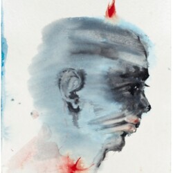 Bad Channel, 2014, Watercolour on paper Unique 40,5 x 32,5 cm
