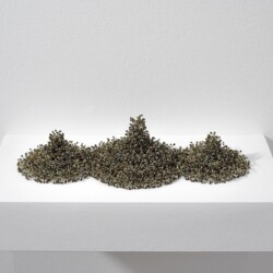 Kleines Gebirge (Little Mountains), 2014, Ivy Seeds 8 x 37 x 17 cm