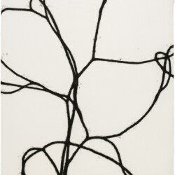Untitled, 2014, Oil pastel on paper 153 x 120 cm
