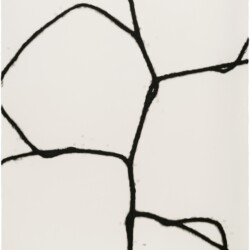 Untitled, 2014, Oil pastel on paper 113 x 77 cm