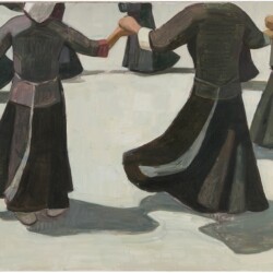 WANG YIN, Untitled, 2013, Oil on canvas 100 x 210 cm