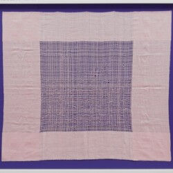 "Untitled", 2014, Framed fabric 92 x 112,5 cm