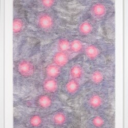 "Untitled", 2014, Acrylic on glass 155,5 x 125 ,5 cm