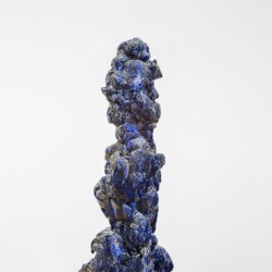 detail from "Personnage IV", 2014, Glazed ceramic 153 x 30 x 29 cm