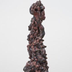 detail from "Personnage V", 2014, Glazed ceramic 173 x 35 x 31 cm