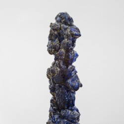 detail from "Personnage IV", 2014, Glazed ceramic 153 x 30 x 29 cm
