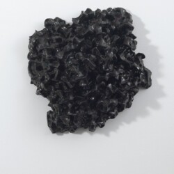 "Compression Fracture Painting XVI", 2013-2014, Glazed ceramic 33,5 x 32,5 x 12 cm