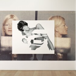 Sokratous 11, 2013, Oil on linen painting over photo mural Overall dimensions variable (painting: 150 x 193 cm)