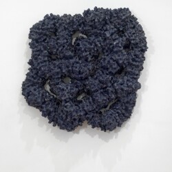 "Compression Fracture Painting XVII", 2014, Glazed ceramic 88 x 81 x 21 cm
