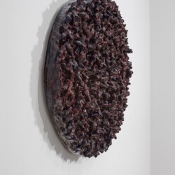 detail from "Compression Fracture Painting XIX", 2014, Glazed ceramic 68 x 92,5 x 11,5 cm