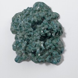 "Compression Fracture Painting XV", 2014, Glazed ceramic 36,5 x 32 x 16,5 cm