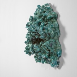 detail from "Compression Fracture Painting XV", 2014, Glazed ceramic 36,5 x 32 x 16,5 cm
