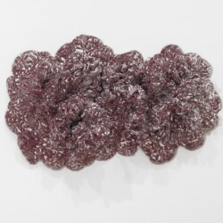 "Compression Fracture Painting XX", 2014, Glazed ceramic 60 x 93 x 22 cm