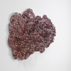 detail from "Compression Fracture Painting XX", 2014, Glazed ceramic 60 x 93 x 22 cm