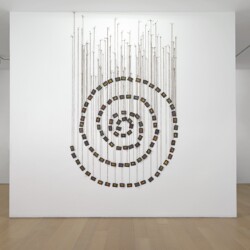 "La Spirale Amoureuse", 1991-98, Framed watercolours 8 x 6 cm each - Overall: 285 x 195 cm