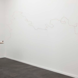 Momento Perfetto, 2015, Copper and wedding rings 5 meters