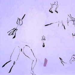 "Zbigniew", 2011, Oil on acrylic on canvas 106,7 x 137,2 cm