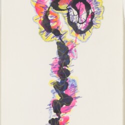 "See, See Baby", 2017, Ink and pencil on paper 39,2 x 31,4 cm