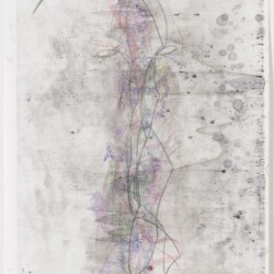 "Drifter", 2017, Monotype 81,2 x 59 cm