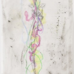 "Pearlie May Blues", 2017, Mixed media on paper 76,5 x 63,2 cm