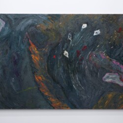 Study for a Procession, 1983, Oil on canvas 150 x 250 cm