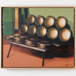 Untitled, 2017, Oil on canvas 55 x 65 cm