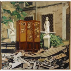 Untitled, 2017, Oil on canvas 220 x 220 cm