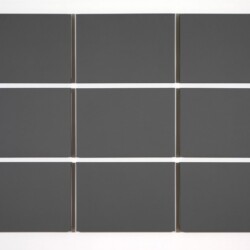 Nine Rectangles, 2009, Acrylic on canvas in 9 parts Overall dimensions: 198 x 279 cm (9 parts each 63 x 90 cm)