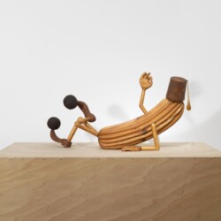 Mr Tulumba, 2012, Wood, crystal 44 x 100 x 24 cm