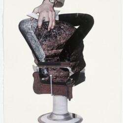 Ariel (rock), 2012-2013, Collage on paper 36,5 x 28,5 cm (framed)