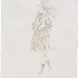 "Le Bal II", 2018, Watercolour on paper 76 x 57 cm