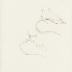 "Eupalinos", 2018, Watercolour on paper 29.5 x 21 cm
