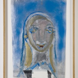 Untitled, 2011, Mixed media on paper mounted on plywood 56,5 x 38,5 cm