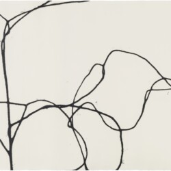 Untitled, 2017, Oil pastel on paper, 153 x 195 cm (framed: 161 x 203 x 5 cm)