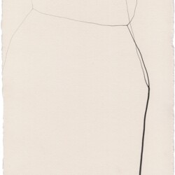 Untitled, 2018, Graphite on paper, 27 x 20 cm (framed: 44 x 36 x 3 cm)