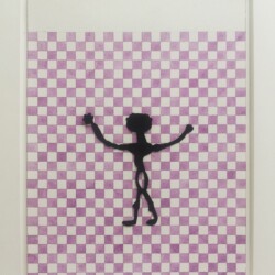 Paolo COLOMBO, Untitled (Djinn), 2018, Watercolour collage on paper 31 x 23 cm