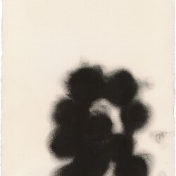 Christiane LÖHR, Untitled, 2018, Oil pastel on paper, 23 x 20 cm (framed: 44 x 42 x 3 cm)
