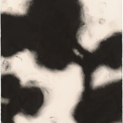 Christiane LÖHR, Untitled, 2018, Oil pastel on paper, 23 x 20 cm (framed: 44 x 42 x 3 cm)