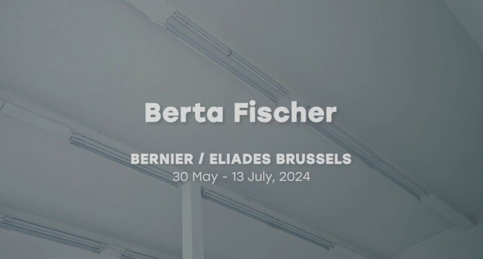 Berta Fischer May 30 - July 13, 2024
