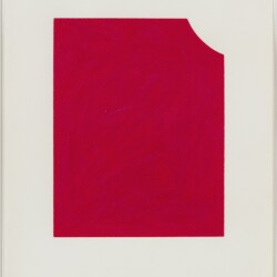 Stephen ANTONAKOS, "Fragment of a Circle", 1976, Colored pencil on paper, 35,5 x 28 cm