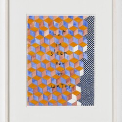 Paolo COLOMBO, Untitled (Not in Sleep nor in Water), 2017, Watercolour on paper, 31 x 23 cm