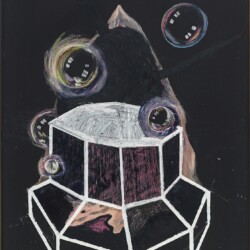 Valérie MANNAERTS, "Experimental Architecture", 2012, Mixed media on paper,113 x 77 cm