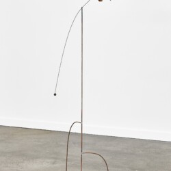 "Vessel", 2020, Wolf Puff, Steel, 115 x 90 x 30 cm