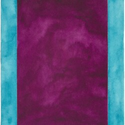 Untitled (Violet mirror), 2015, Watercolour on paper, 31 x 23 cm (framed: 46 x 38,5 cm)